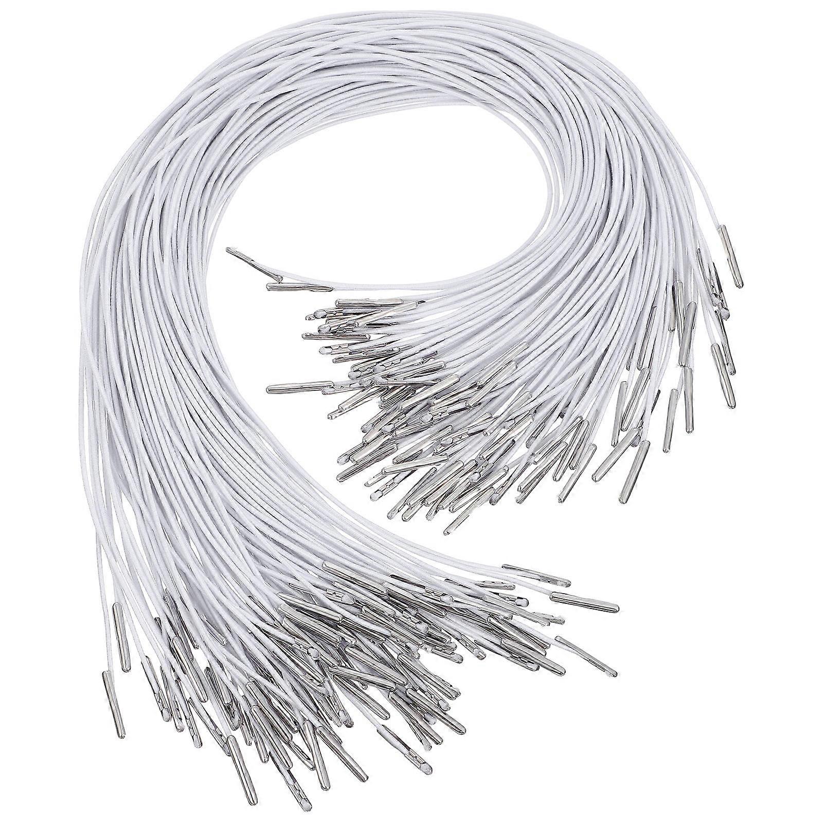 Elastic Band For DIY Masks 100Pcs White Fixing Ropes For Kids Adults Home Use