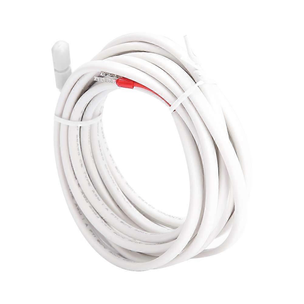 3 Metre Underfloor Heating Thermostat Sensor Probe Cable 10 KOhm Resistance for Electrothermal Film Floor Temperature Measurement
