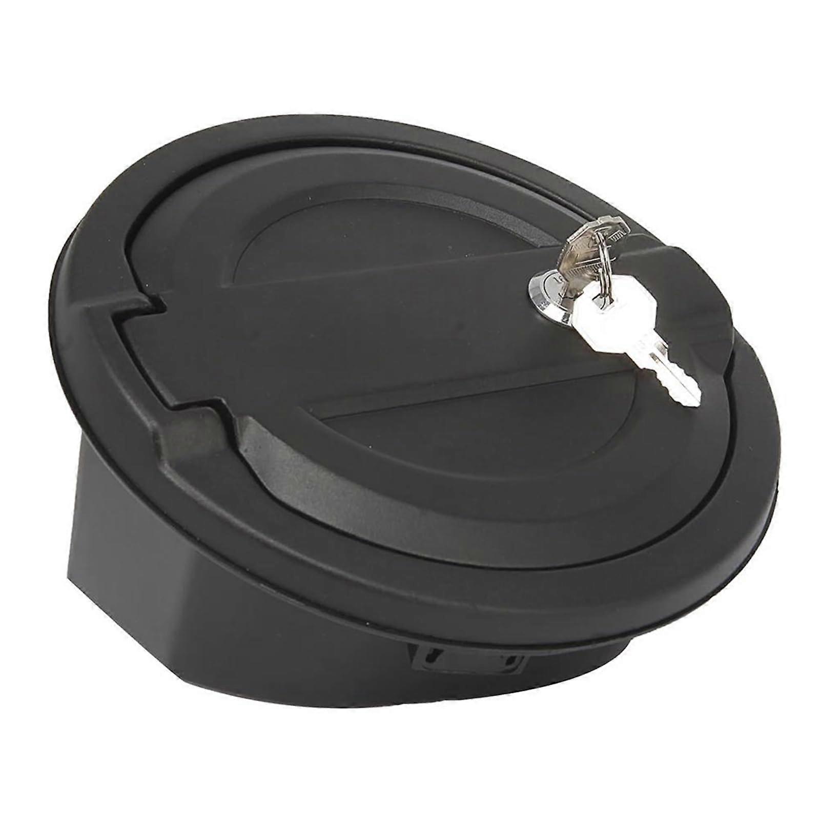 Auto-Locking Fuel Tank Cap for Jeep Wrangler JL 2018 2019, ABS Material, Durable Design, Secure Fit