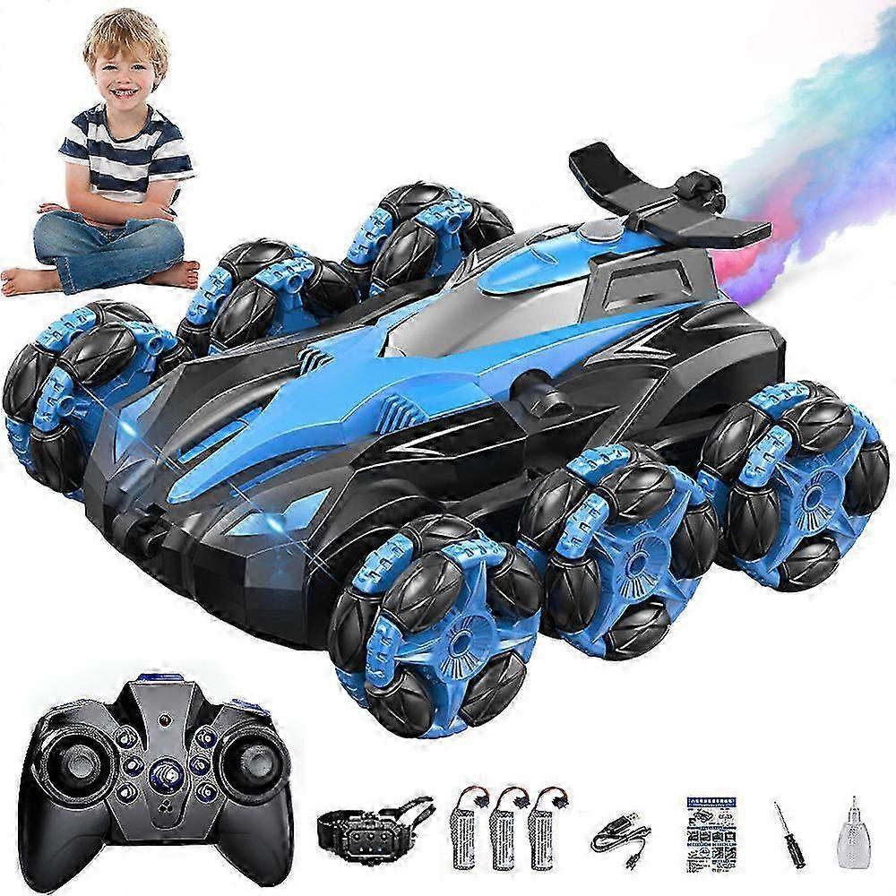 Gesture Sensing RC Drift Car with Light & Music - 360 Degree Rotation Remote Control Vehicle for Kids & Fun Racing Adventures