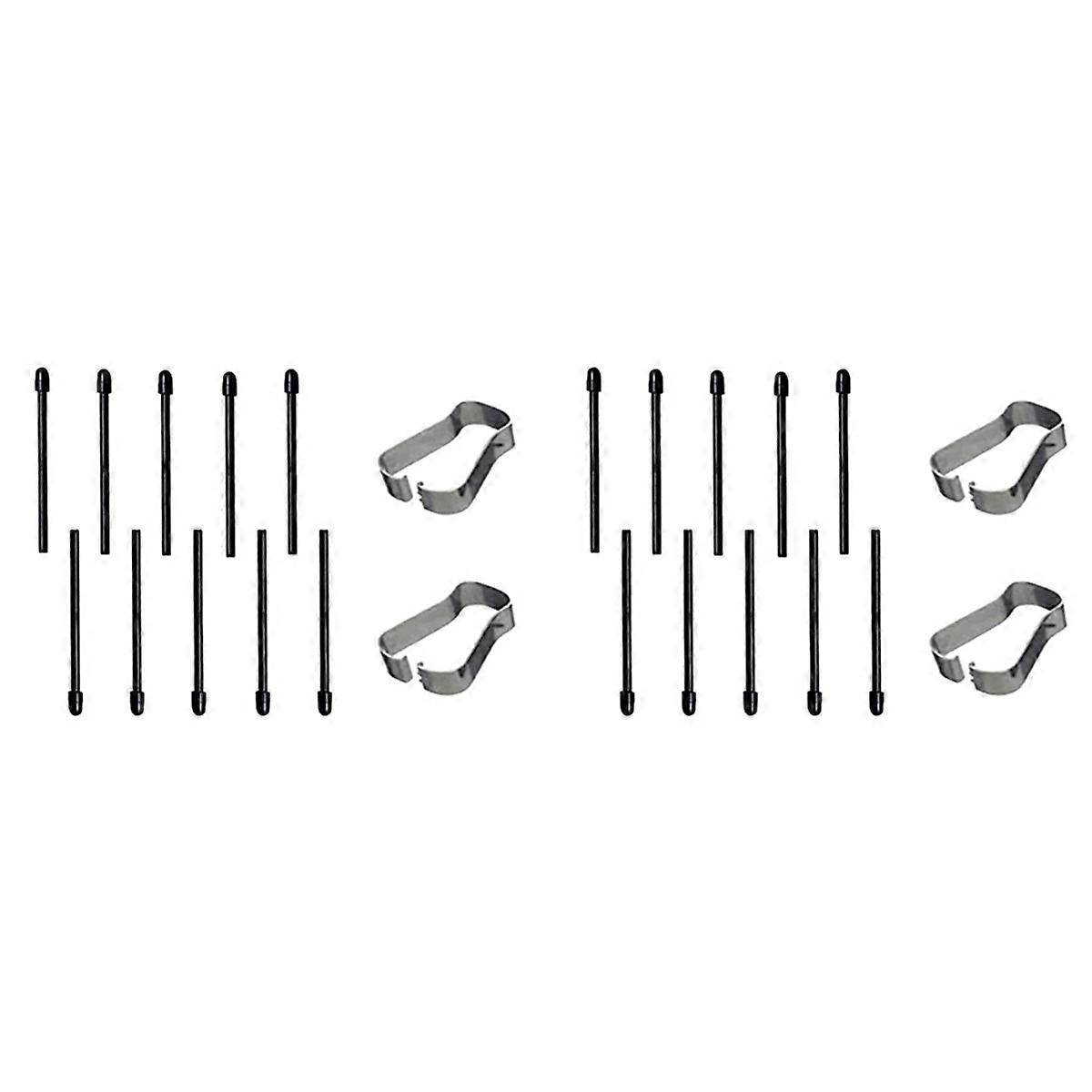 (20 Pack) Marker Pen Tips/Nibs for 2 Stylus Pen Replacement Nibs/Tips Soft (Black)