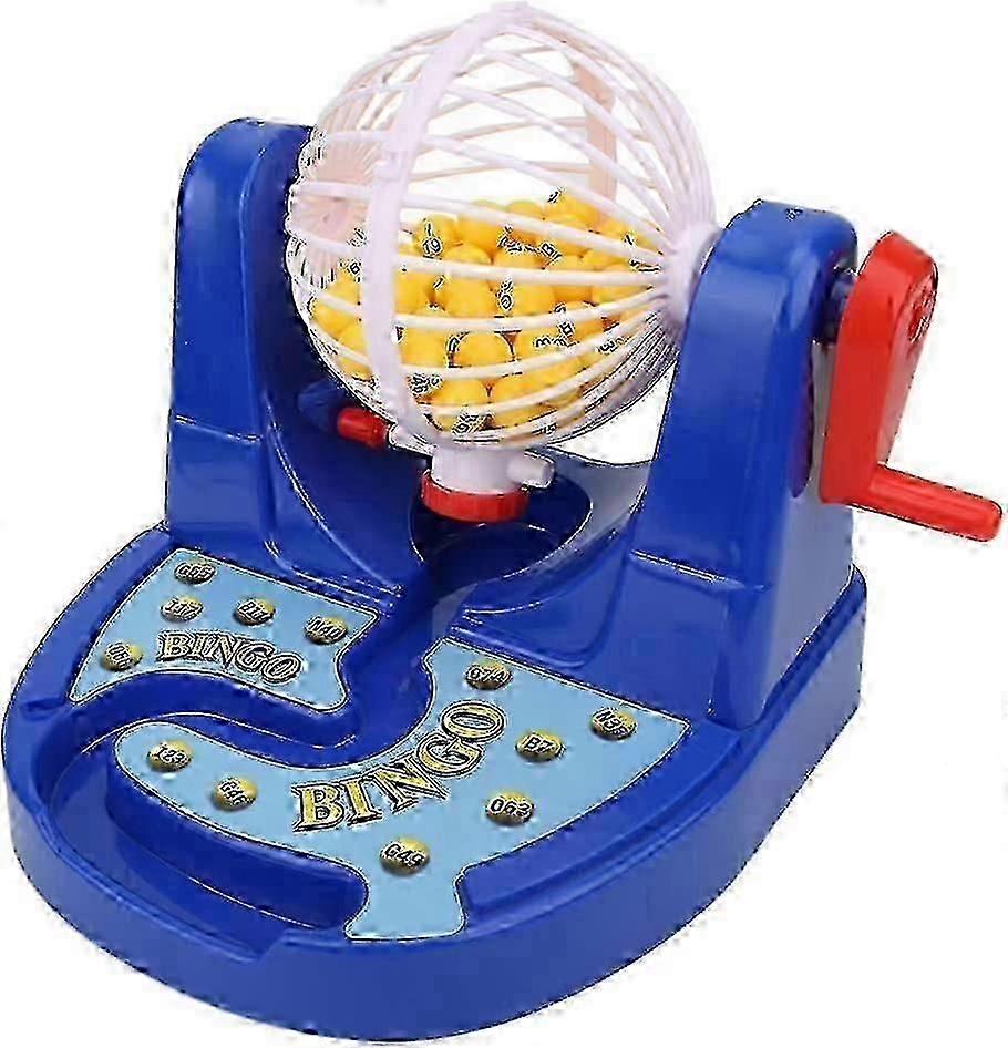 Classic UK Lottery Machine with 75 Balls for Bingo and Number Draws