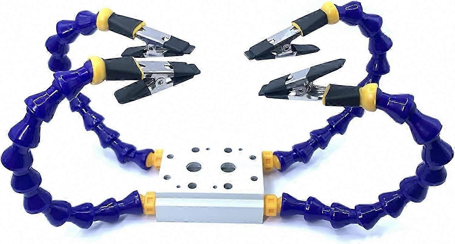 Flexible hand soldering, third hand, soldering station, simple design for easy use