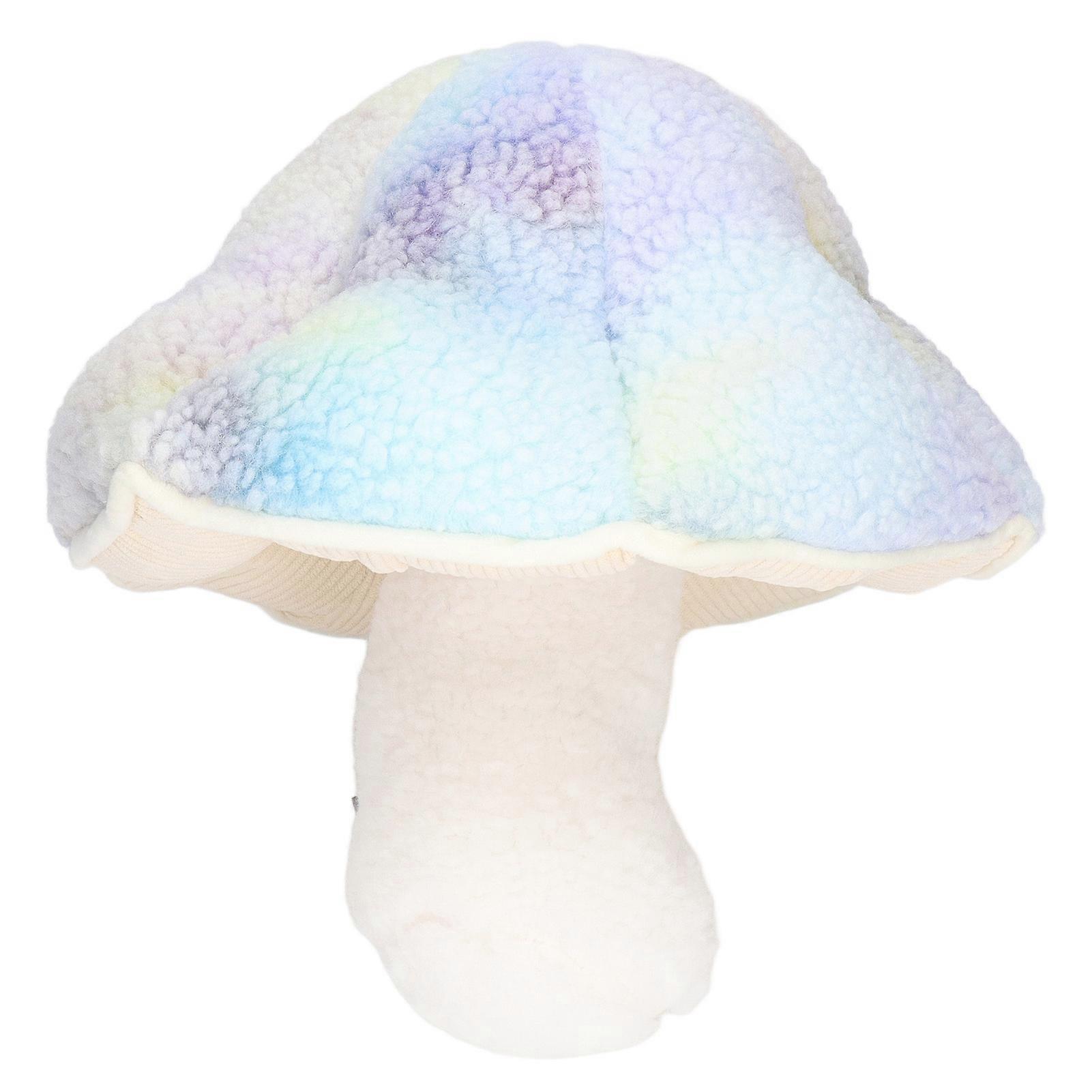 أفخم الفطر لعبة لينة لطيف نابض بالحياة ديكور الاطفال هدية محشوة وسادة لعبة للأولاد والبنات اللون الأرجواني