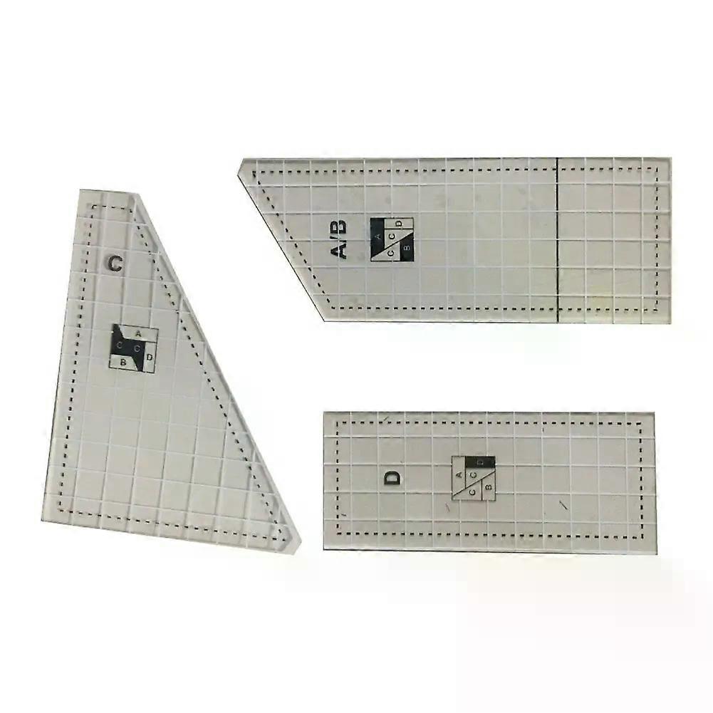 Sewing Stencil Quilting Ruler Square Tailor Stencil Acrylic Ruler Patchwork Tablecloth Cutting Tailor Kits Quilting Craft Access