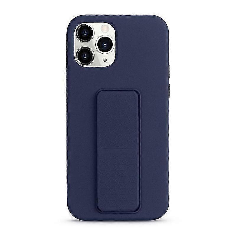 For iPhone 11 Pro Max Liquid Silicone Holder Phone Case