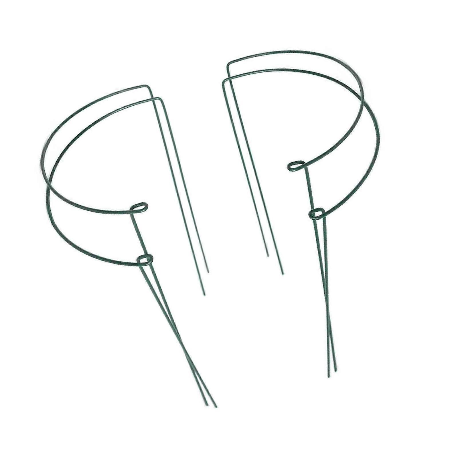 4PCS Plastic Plant Support Pile Frame Upright Brackets for Maintaining Upright Growing Plant in Various Environment  XXL