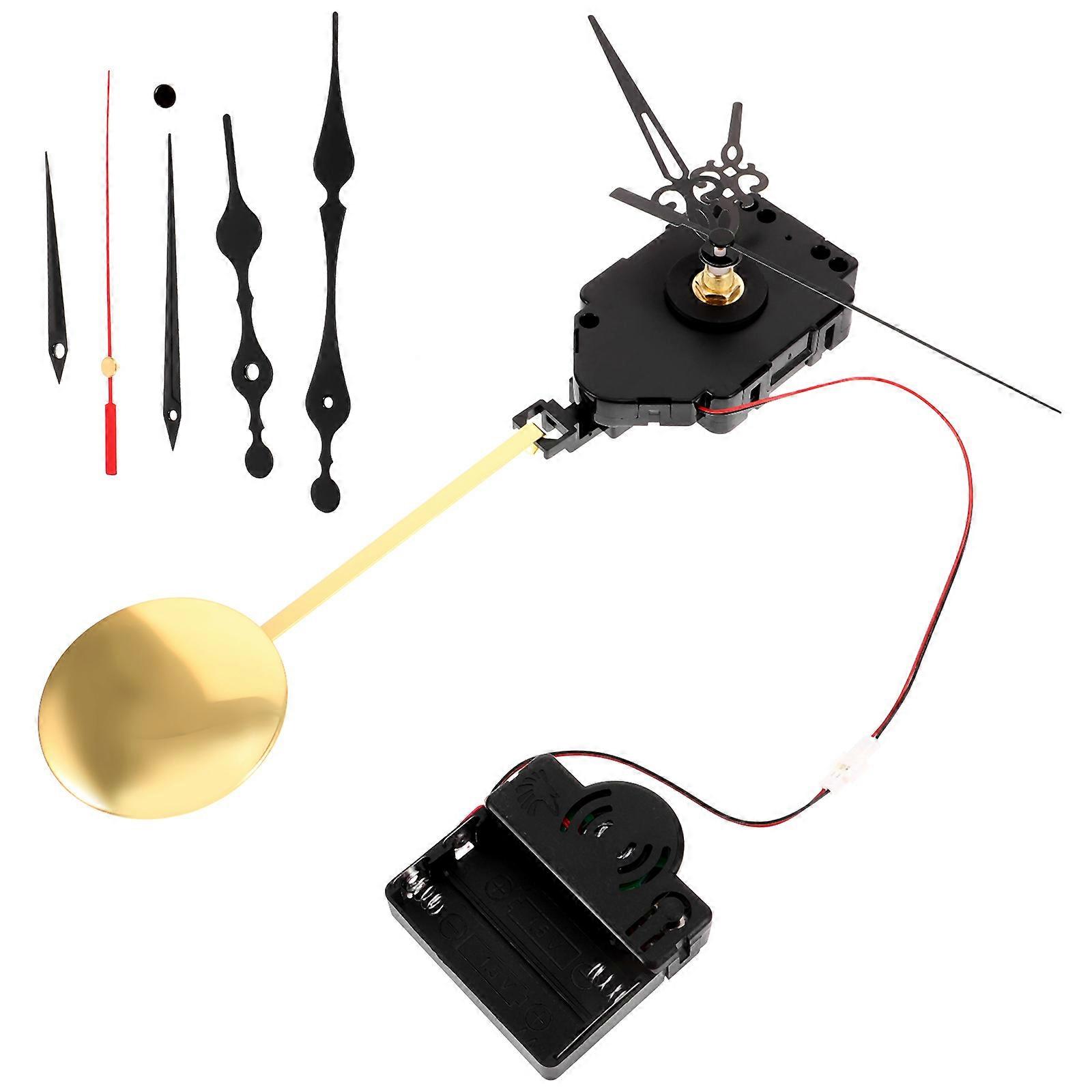 Pendulum Clock Movement DIY Kit with Clock Hands and Chime Music Box for Easy Installation – Home Decor Replacement Parts