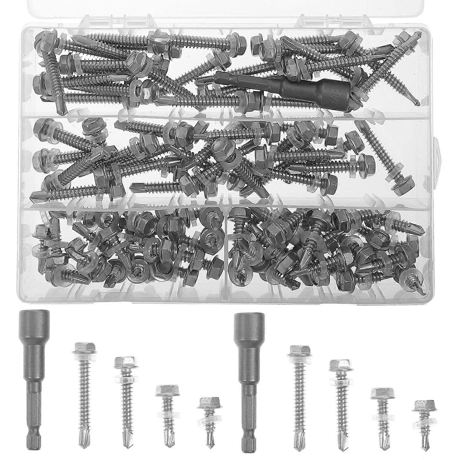 Stainless Steel Socket Head Screw Assortment Kit 100pcs for Home, Machinery, and Versatile Use by Professionals & DIYers
