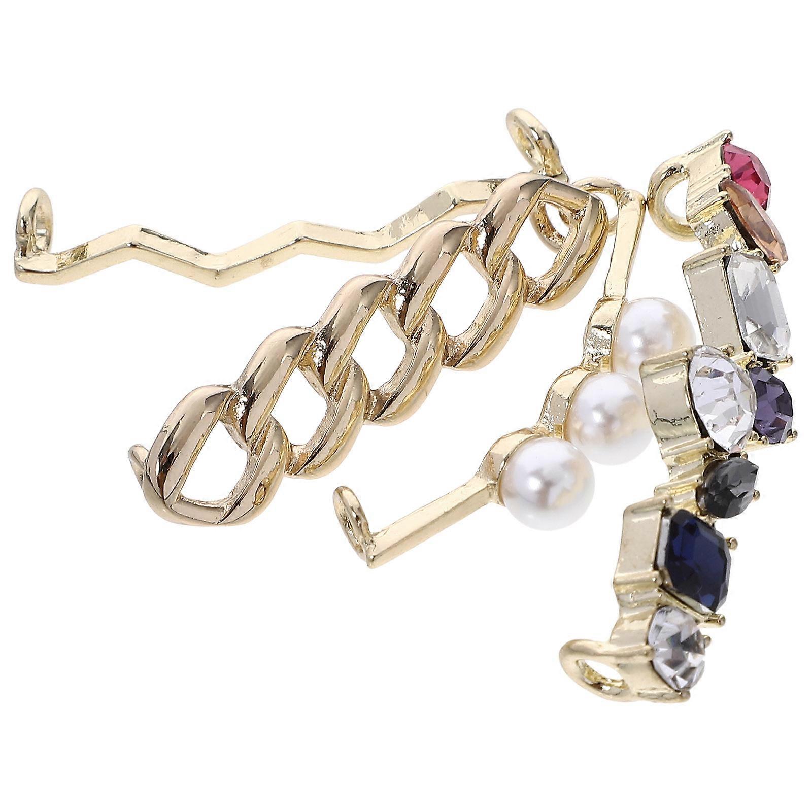 Cute Shoelace Charms 4Pcs Assorted Color Decorative Creative Shape for Daily Life
