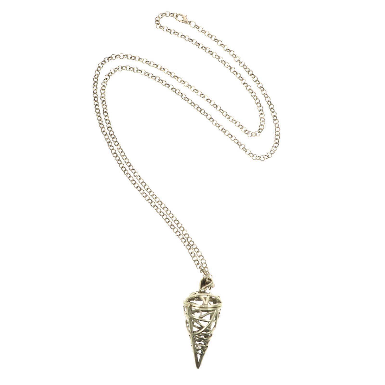 Bijoux de mode Collier femme Accessoire Ice Cream Cone Shape Golden Alloy For 1Pack