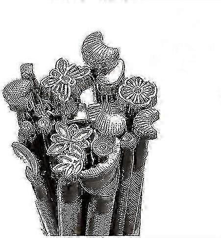 20-Pc Leather Stamp Kit for Crafting & Tooling Projects