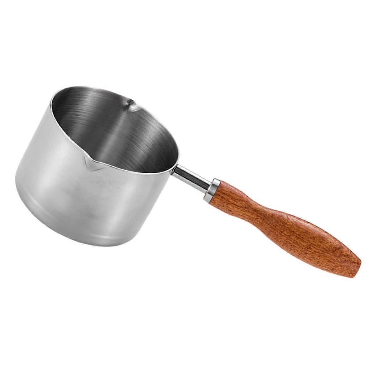 Dosa Pan 304 Stainless Steel Non-Stick Small Cooking Pot with Handle for Oil Heating and Breakfast Preparation