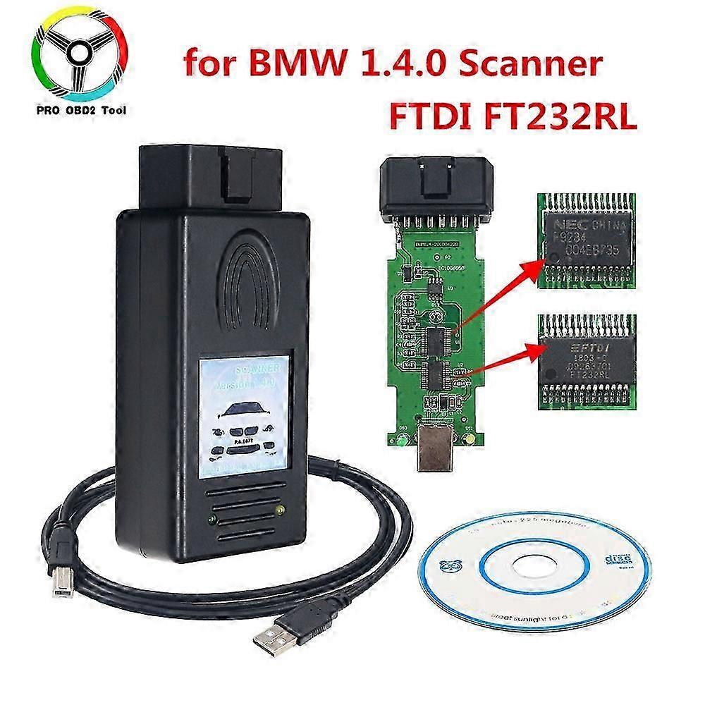 New for SCANNER 1.4.0 Diagnostic Scanner OBD2 Code Reader for 1.4 USB Auto Diagnostic Tool