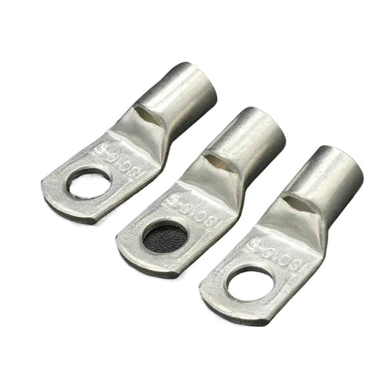SC Type Wire Nose Terminal Bare Copper, SC6 SC10 SC16 SC25 SC35, Battery Block Lugs, Hole ID 6-12 Mm, Crimp Connector, SC25-6 20 Pcs
