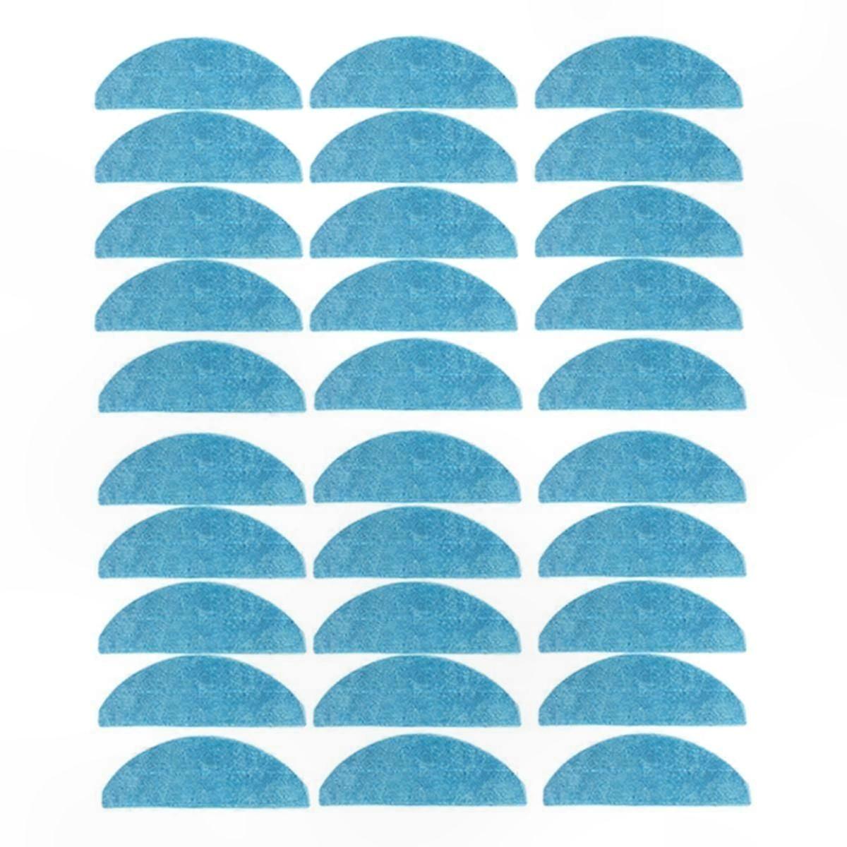 Microfiber Mop Pads Compatible with Select Vacuum Cleaner Models, 30 Pack