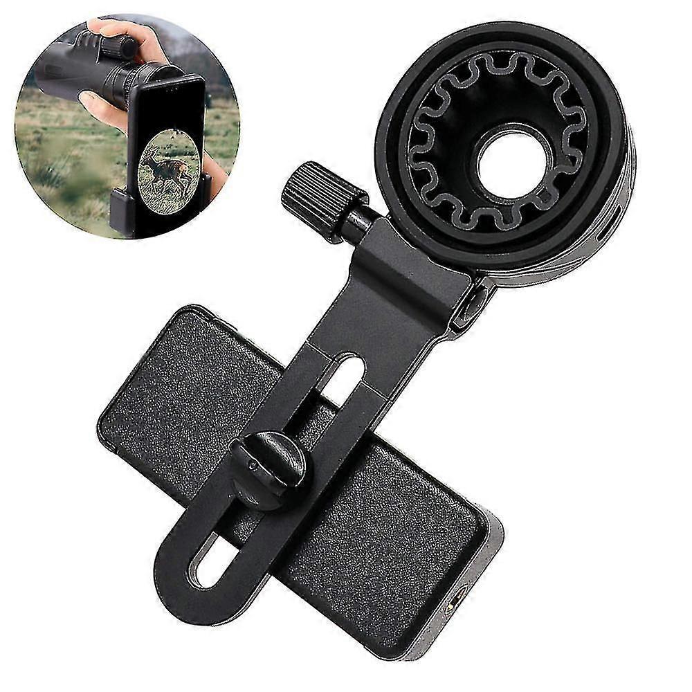 Universal Cell Phone Mount Compatible Binoculars, Monocular, Microscope, Spotting Scope, Telescope