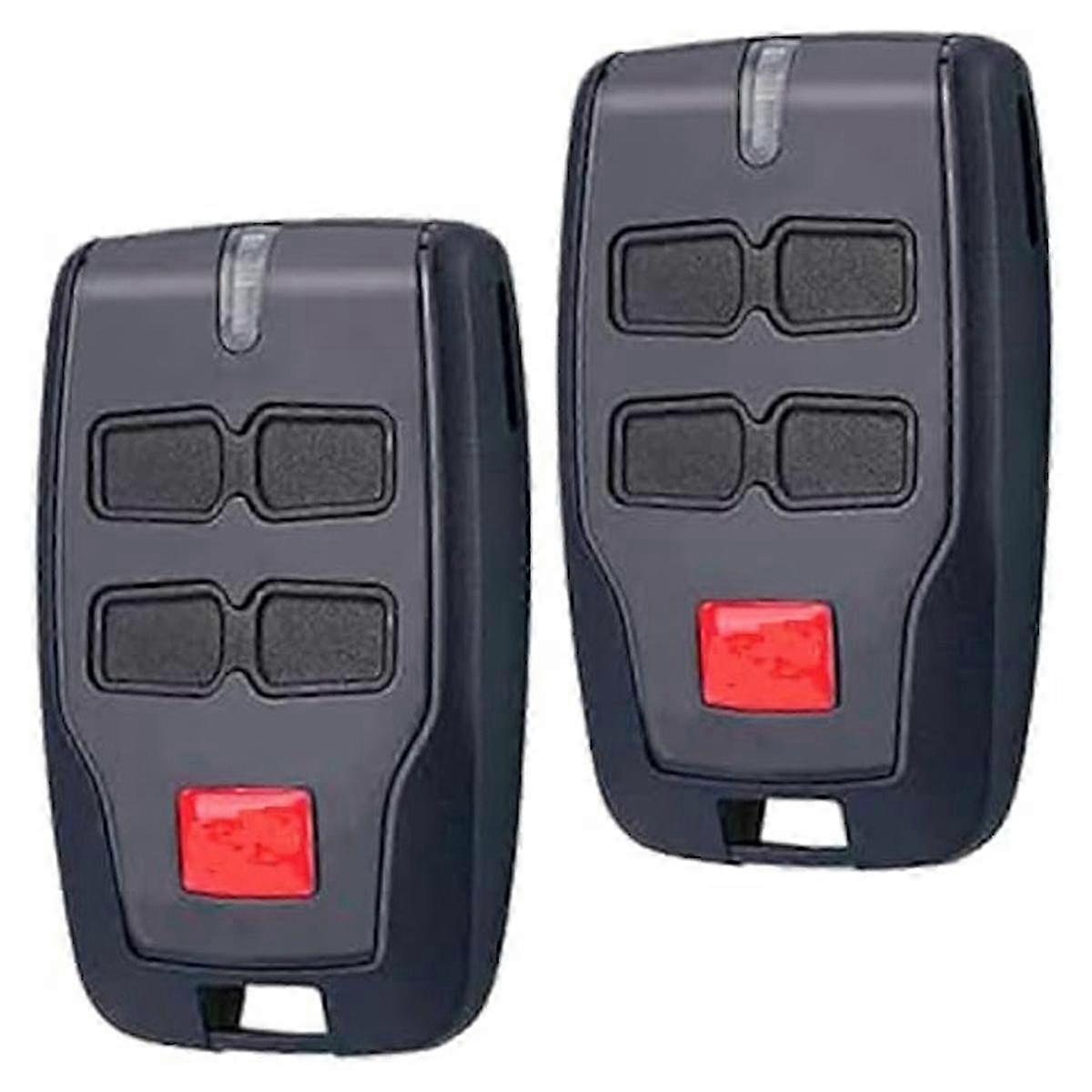 suitable for mitto 2, 2pcs 433.92mhz rolling code 4-channel garage remote controls