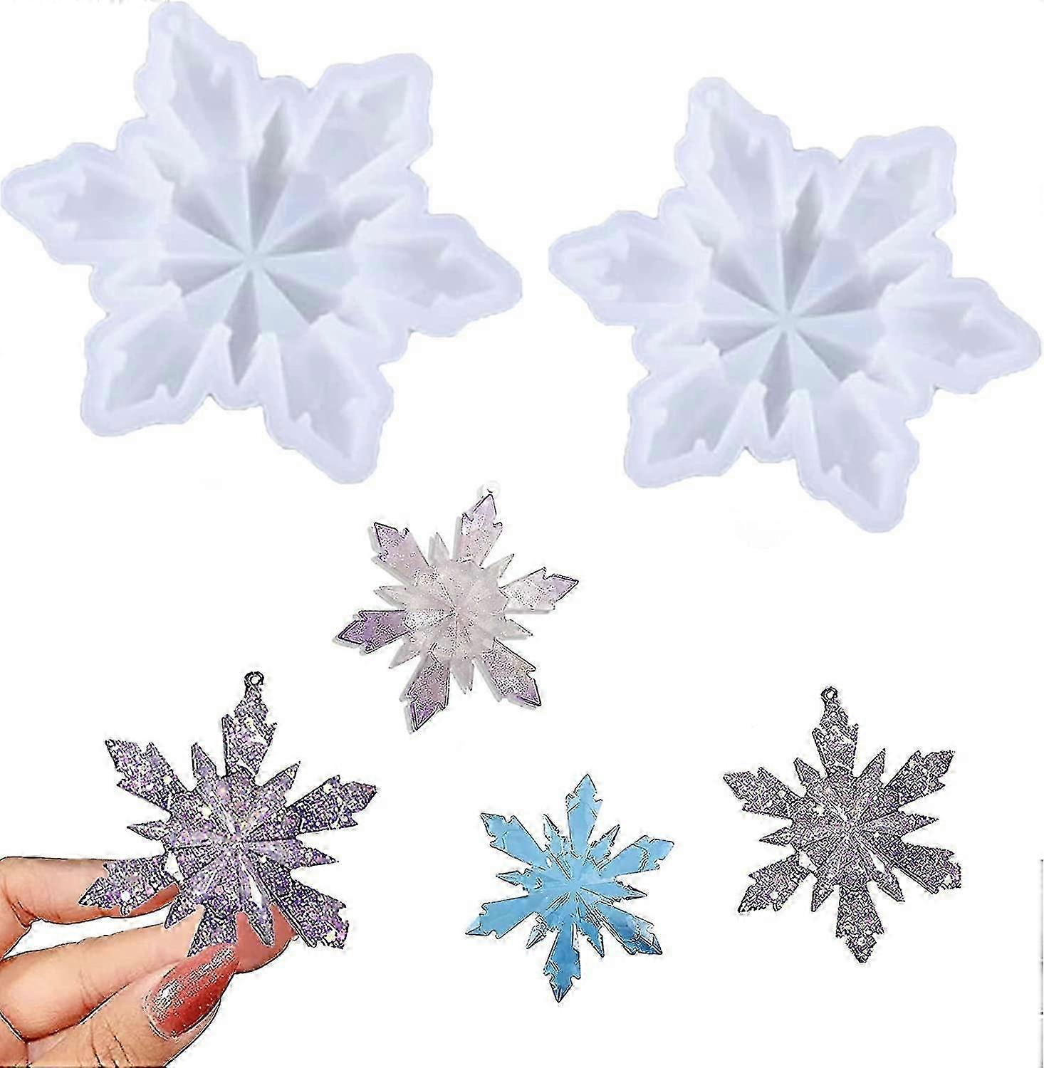 Snowflake Silicone Resin Casting Mold,3d Snowflake Silicone Resin Mold,almi