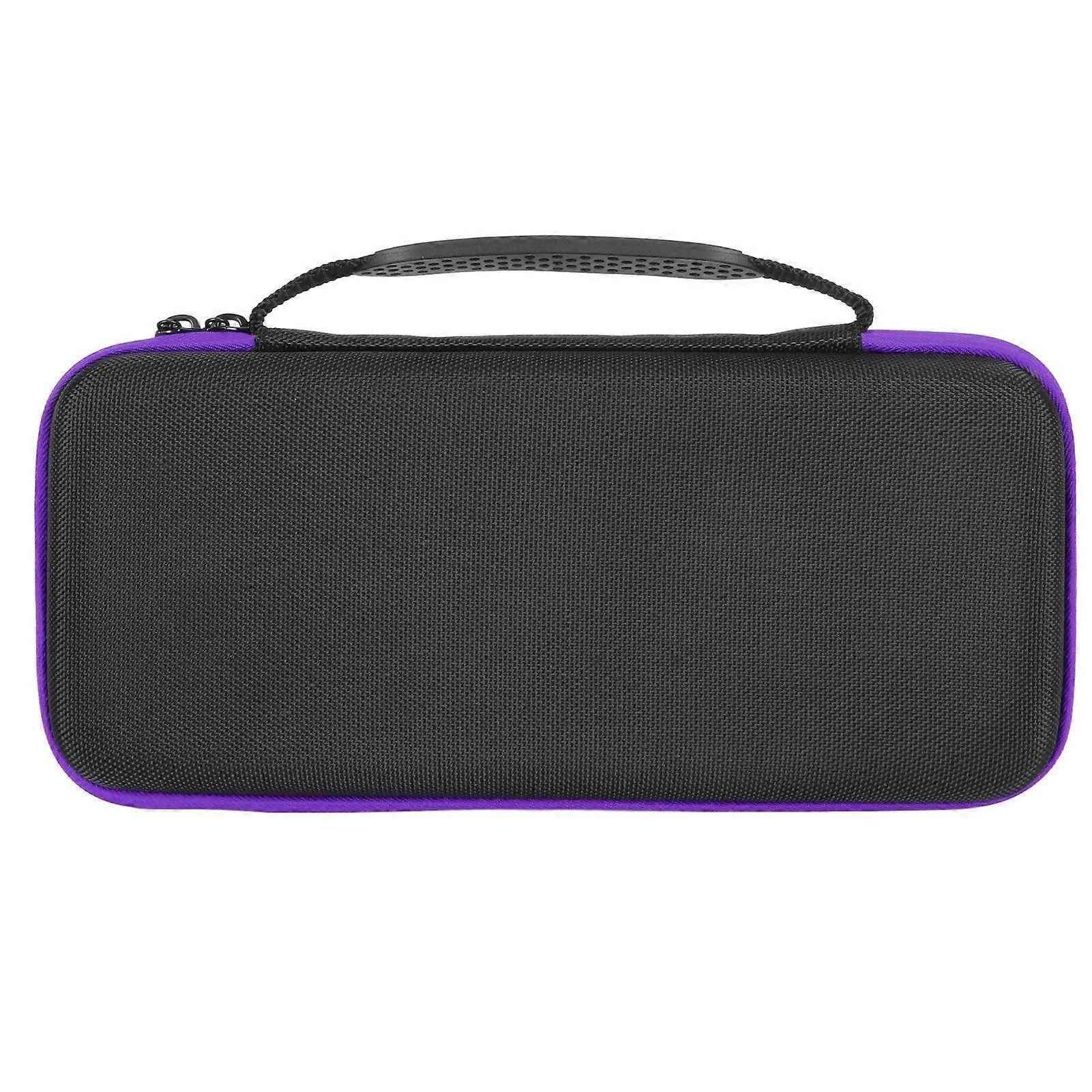 Handheld Game Console Carrying Case EVA Shockproof Portable Storage Bag for ASUS ROG Ally 7 Inch 120Hz Gaming Handheld Purple