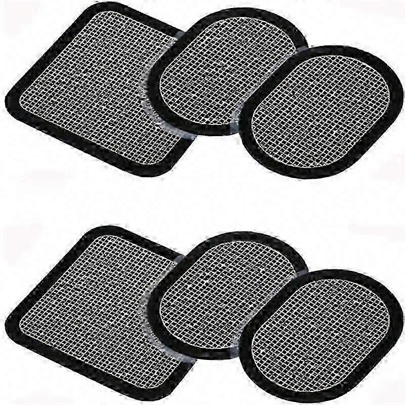 6 أقطاب كهربائية للحزام لسلسلة ABS 2 ، أقطاب كهربائية بديلة لأحزمة بناء العضلات Slendertone