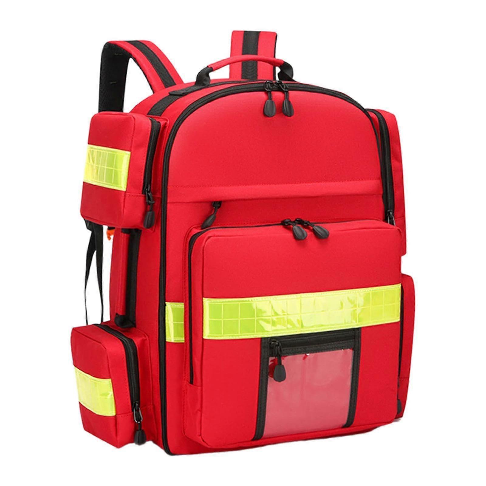 First Aid Backpack Empty Rucksack For Workplace Use Camping Sports Home First Responder Bag