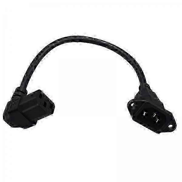 C14 to C13 socket cable with screw holes 30cm edition 0619