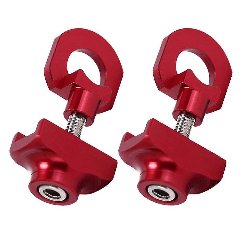 Adjustable Chain Tensioner Aluminum Alloy Bike Chain Fastener 2Pcs for