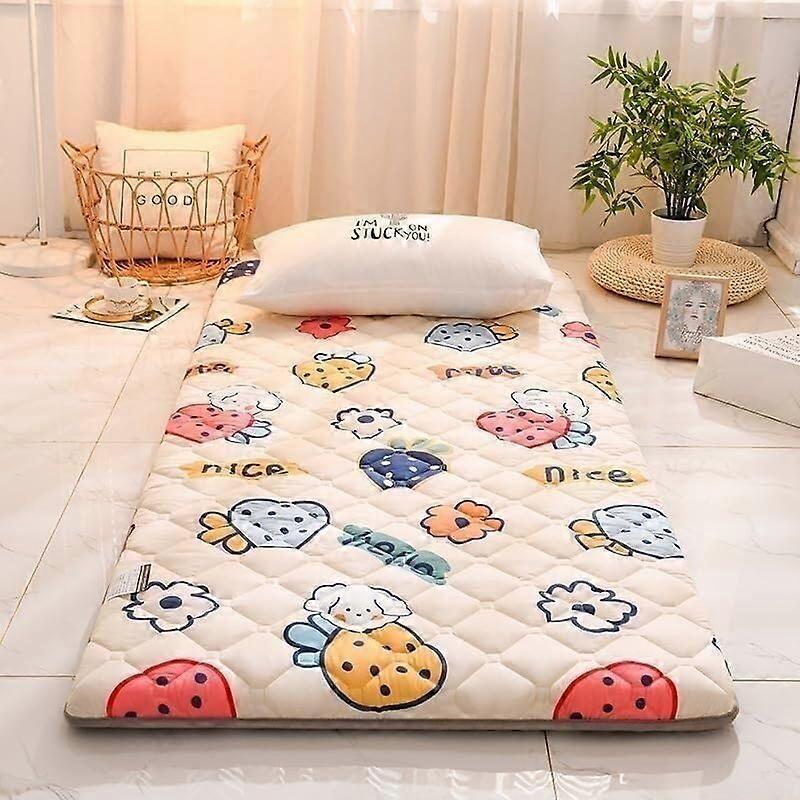 Japanese Folding Futon Mattress Single Or Double Soft And Breathable For Camping Dormitory 180x200cm Or 90x200cm