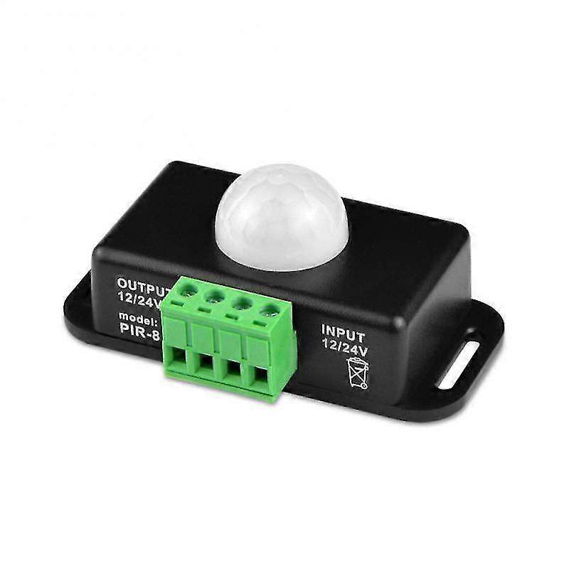 DC 12V 24V Body Infrared PIR Switch Motion Sensor Human Motion Sensor Detector LED