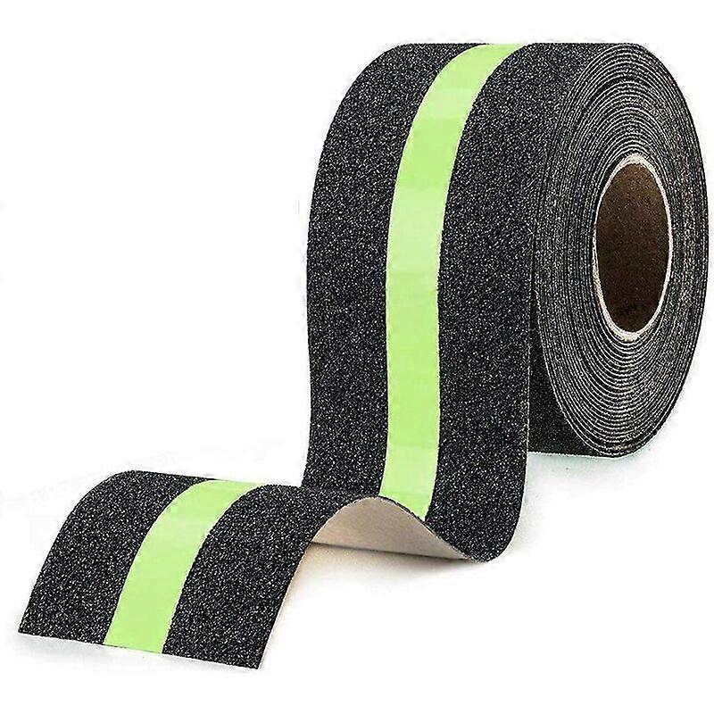 High Adhesion Anti-Slip Tape with Phosphorescent, Luminous Green Tape, Anti-Slip