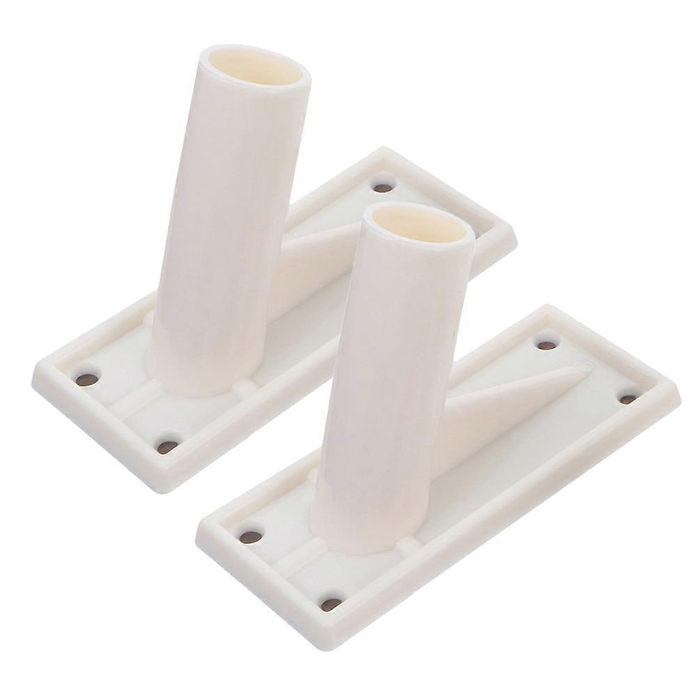 Wall Mount Flag Pole Holder for Outside 4Pcs Durable Flagpole Bracket