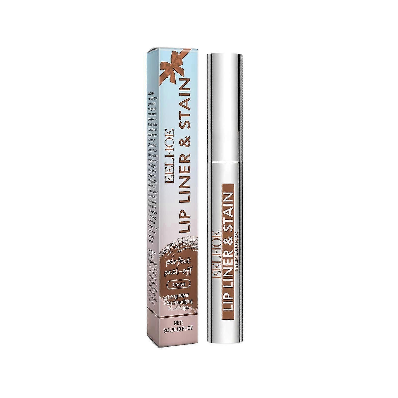 Peel Lip Gloss Series Natural And Easy Color, Brightening And Moisturizing Multi-Color Lip Liner