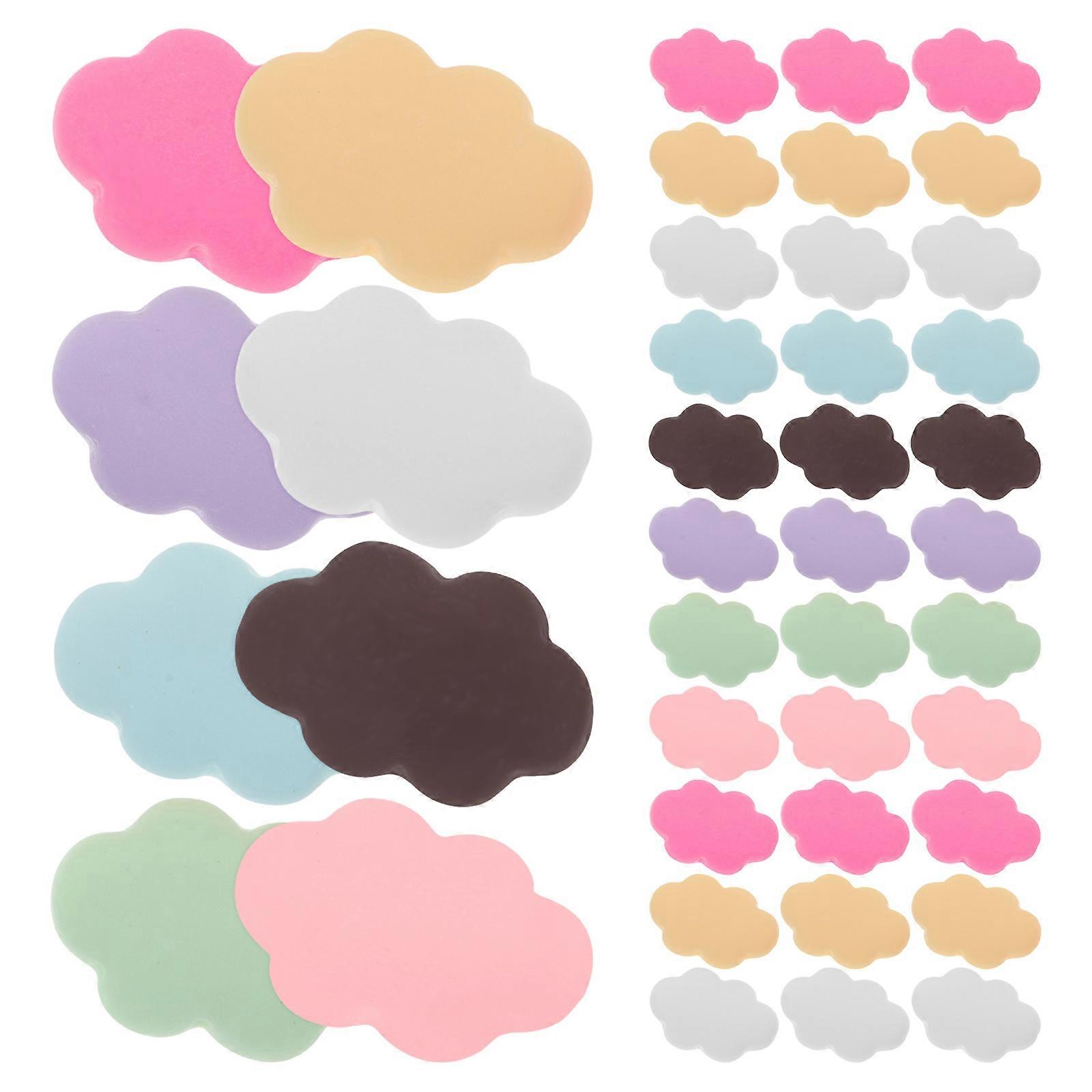 Resin Cloud Phone Case Charms for DIY Craft Decoration 80Pcs Pack
