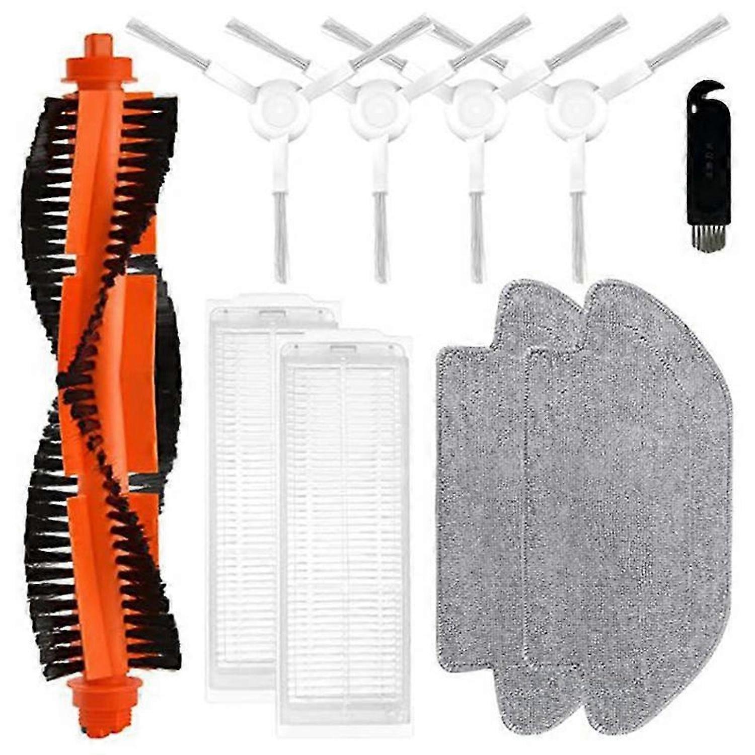 For S12 / B106GL / S10 Main Side Brush HEPA Filter Mop Cloth Robot Vacuums Spare Part Accessory Repl