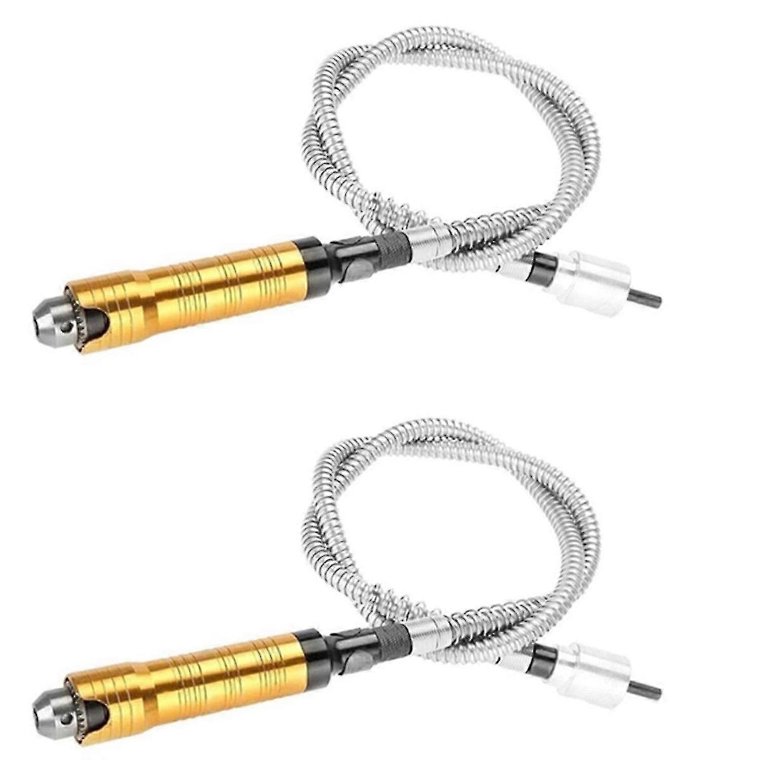 2 Pcs Flexible Flex Shaft 0.3-6.5Mm for Electric Grinding Tool Shaft Tube for Hand Drill Extension T
