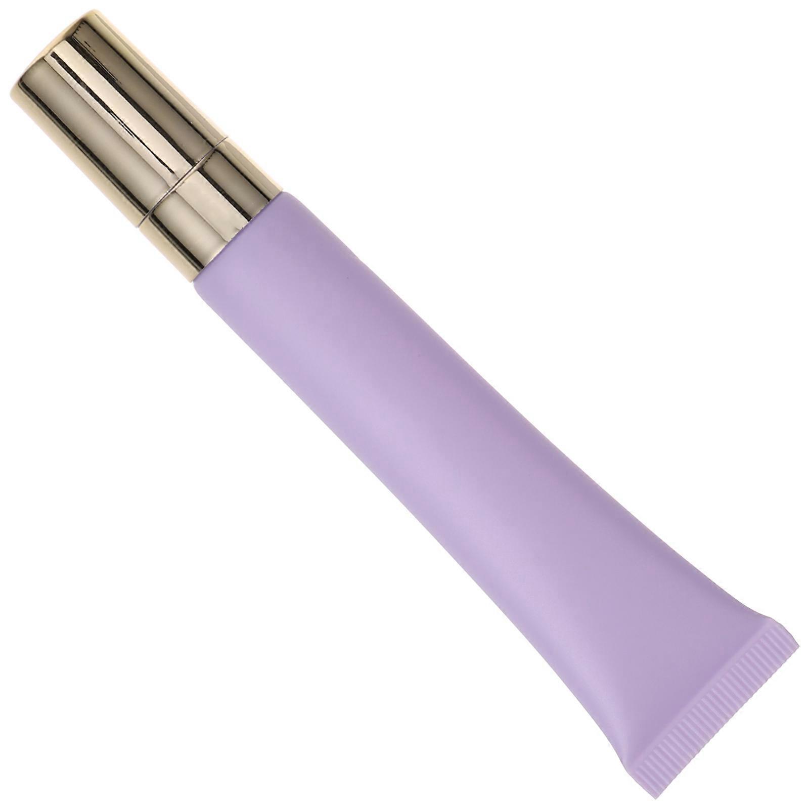 Mini Empty Eye Cream Tube Squeeze Applicator Violet Travel Cosmetic Container 1Pcs