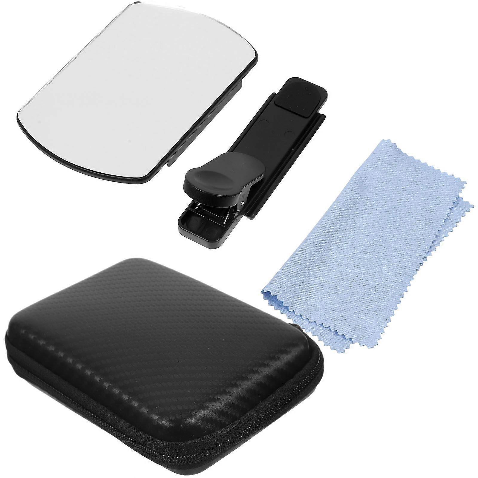 1 Set Phone Camera Mirror Reflection Clip Travel Selfie Mirror Reflection Clip