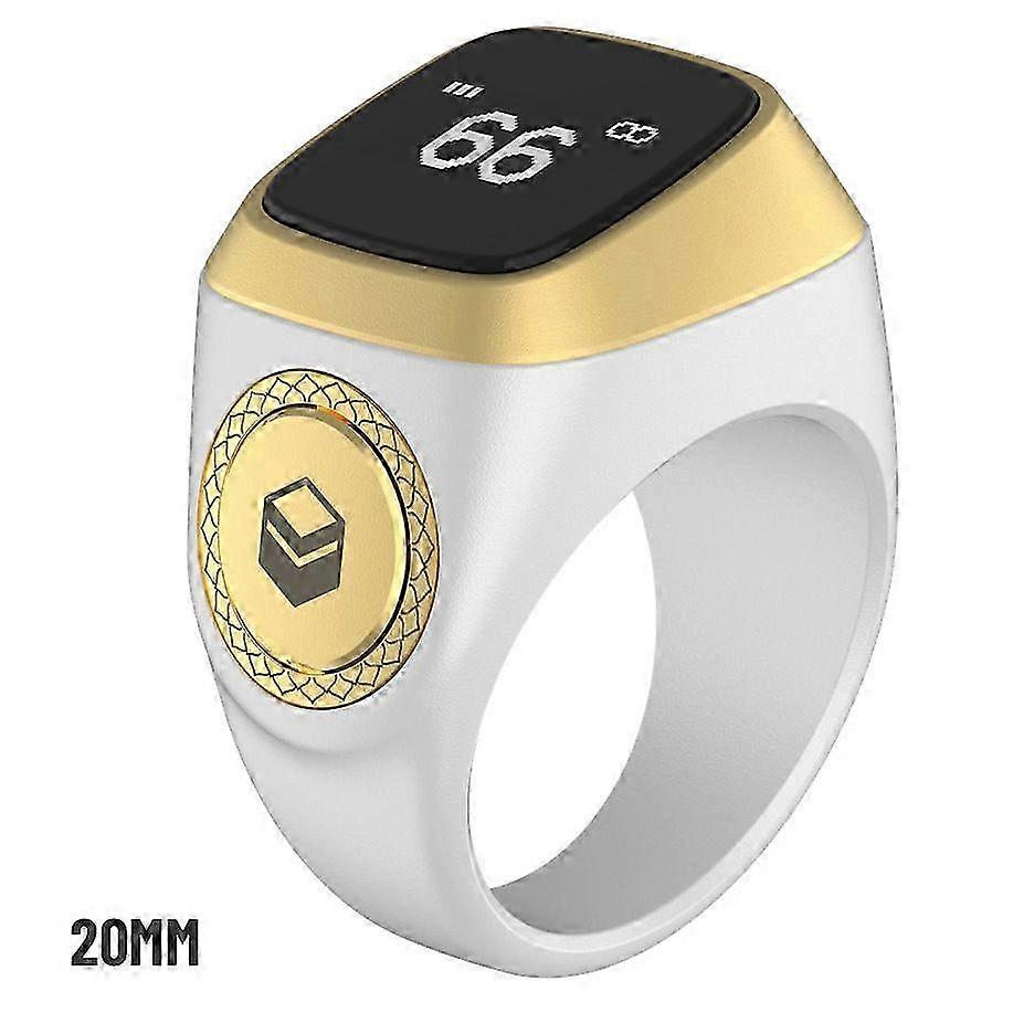 Smart Tasbih Tally Counter Ring for Muslims Zikr Digital Tasbeeh 5 Prayer Time 2025