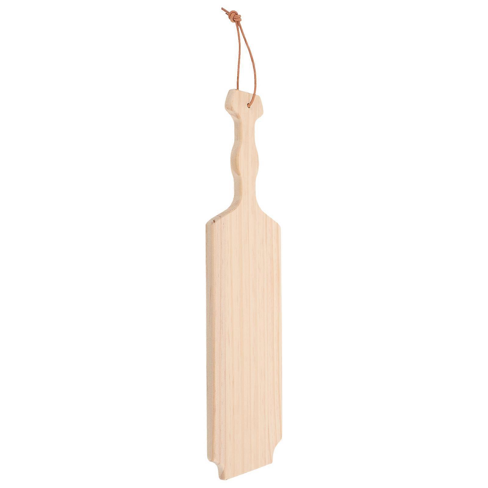 Wooden Paddle Decorative Paddle for DIY Handicraft 5Pcs Set