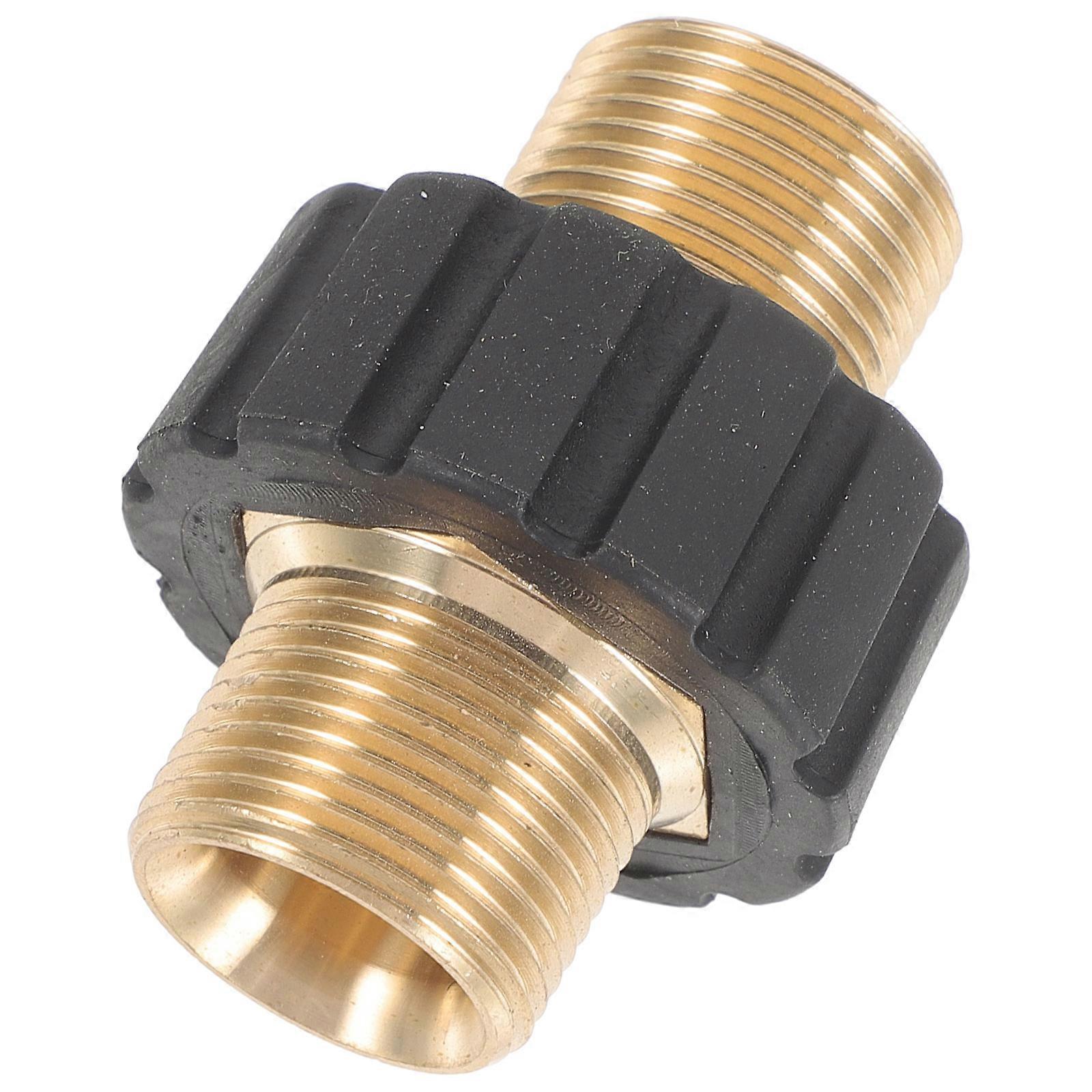 High Pressure Washer Adapter with Hose Nozzle Sprayer Adapter 3Pcs