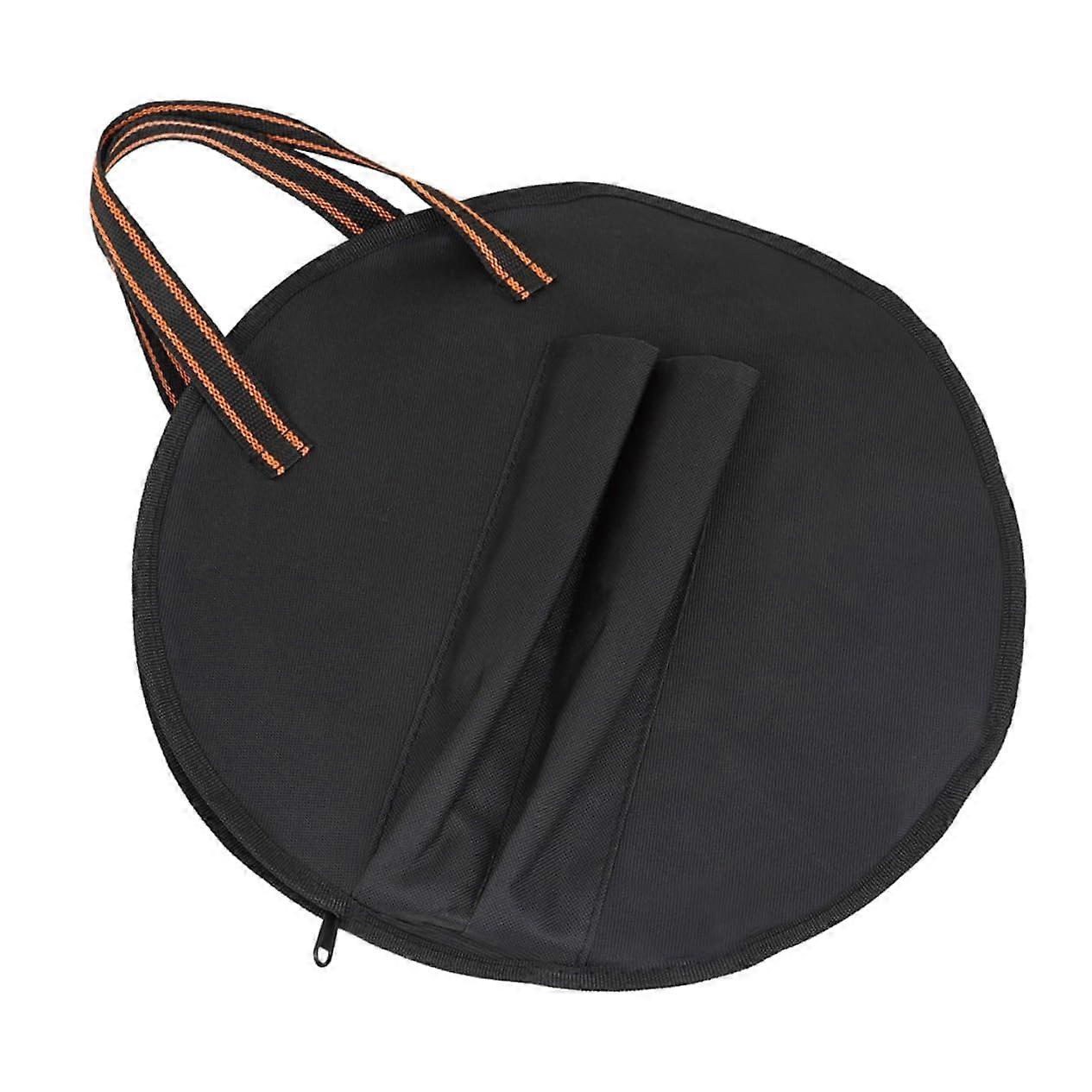 Portable Percussion Instrument Bag For Drumsticks And Drums, Zipper Closure, Durable Carry Case For Musicians