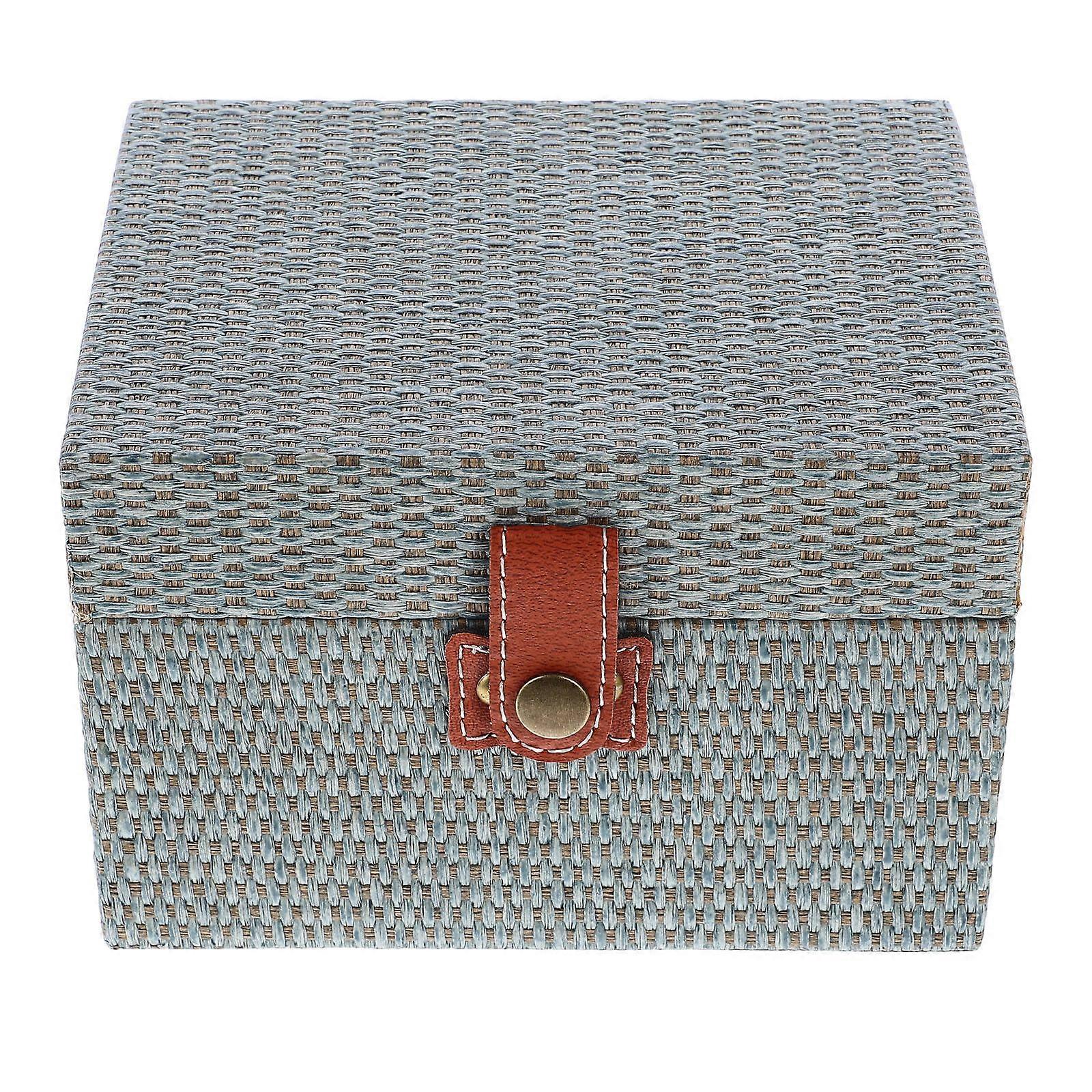 Multi-Functional Jewelry Organizer Case 4Pcs Storage Solution For Home Dresser Wood Material
