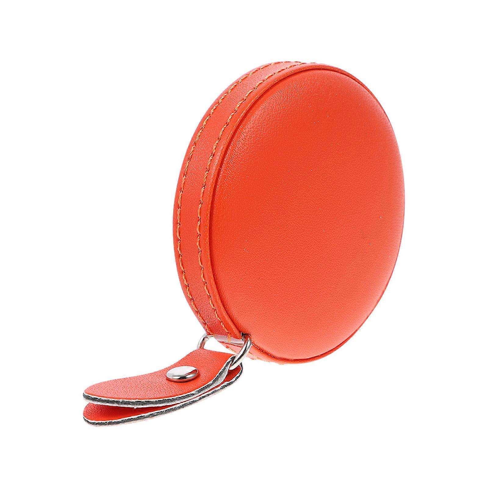 Household Tape Measure Practical Tape Measure for Measuring 2Pcs Orange Retractable