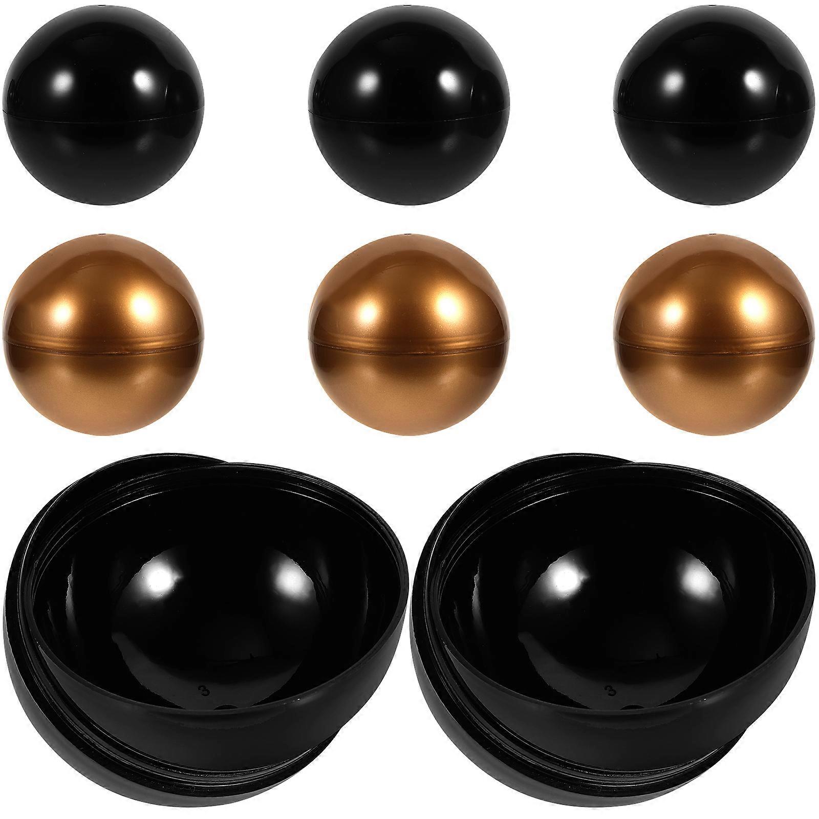 Vending Capsules Round Capsules Storage Containers Halloween PP 8Pcs