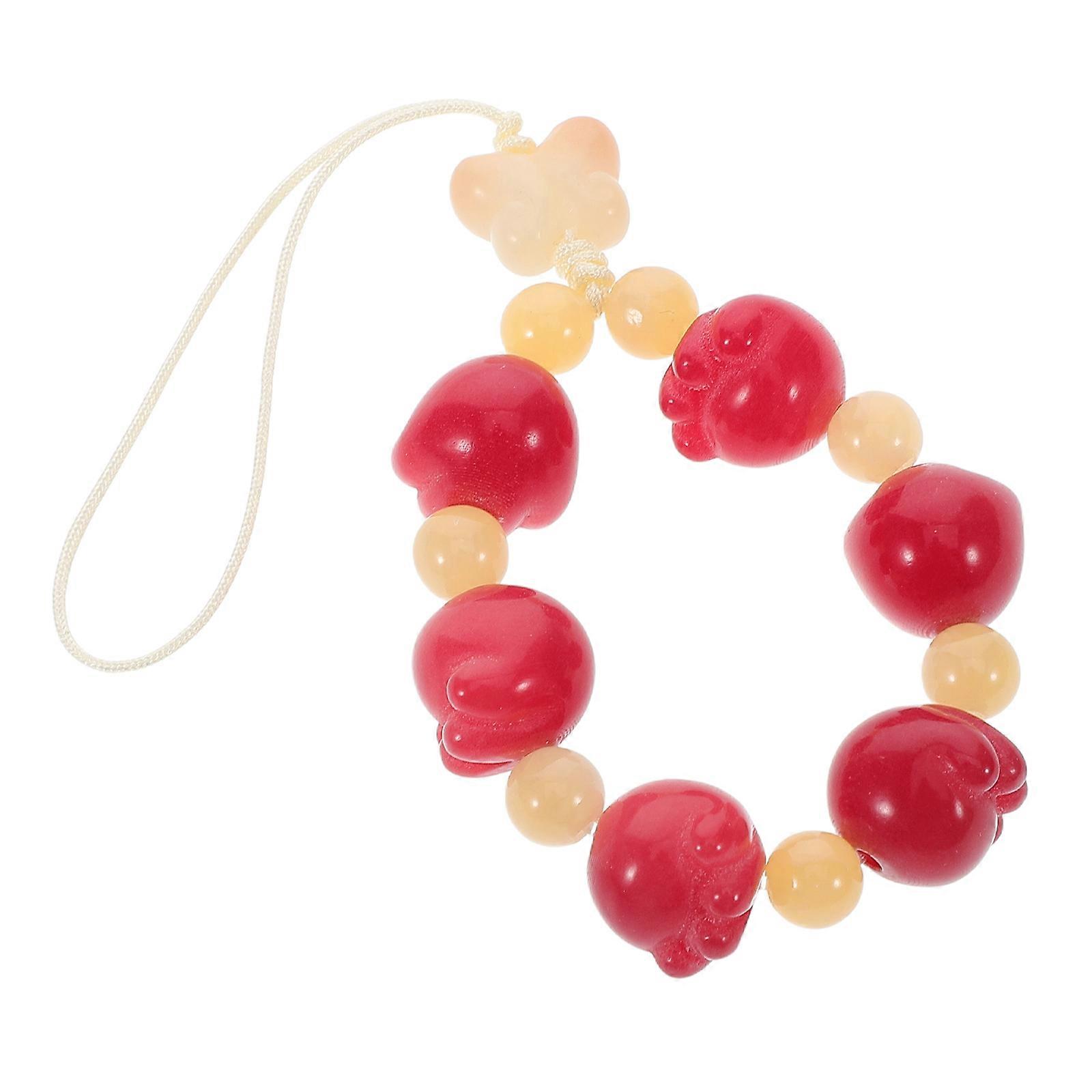 Cat Paw Keychain Cute for Decor 2Pcs Phone Charm Strap Multi Color