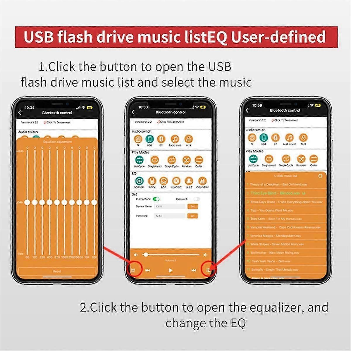 XY-ST21PRO Bluetooth Digital Power Amplifier Board 2.1 Channel 100Wx2+200W Subwoofer TPA3221 Exceed
