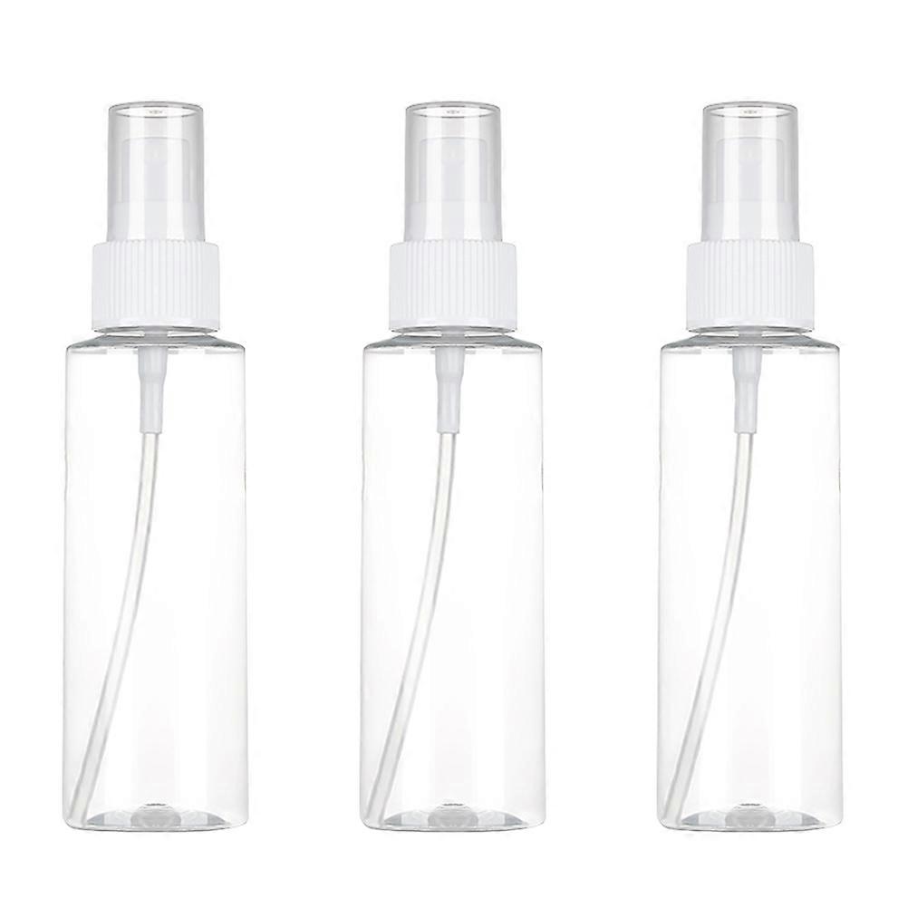 Clear Plastic Bottle Empty Spray Bottle for Cleaning Use 10Pcs White