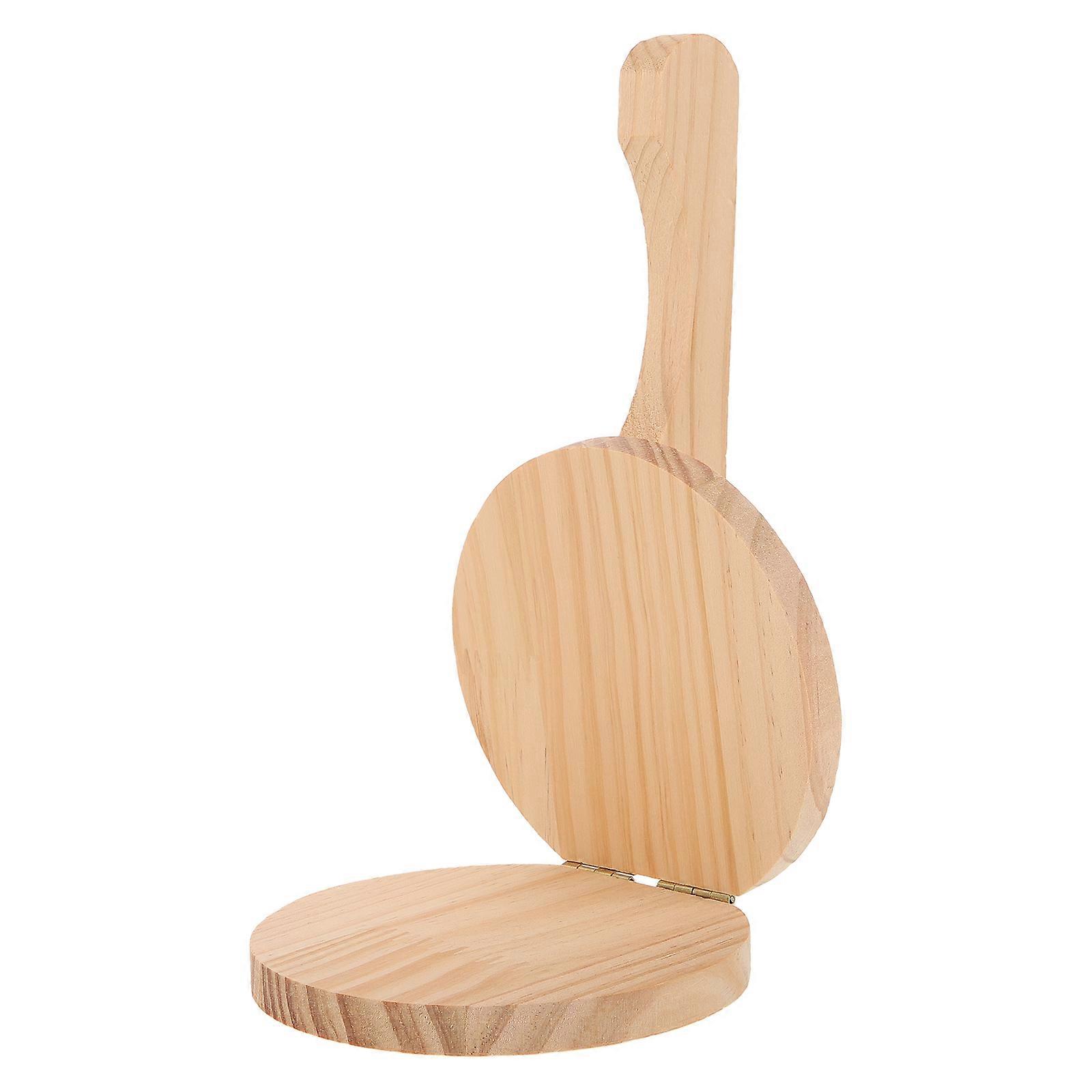 Ivory Wooden Dumpling Maker 5Pcs Perfect For Cooking In Home Kitchen Suitable For Dumpling Skin Making With Rectangular Shape