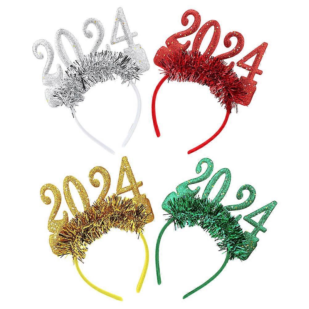 Decorative Headband New Year Headband for Party 16Pcs Assorted Colors